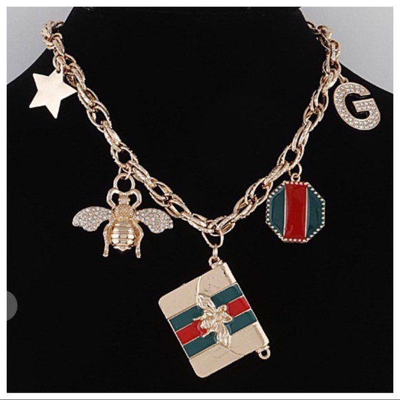 Boho Fabulous Chic Charms Necklace - Picture 2 of 5